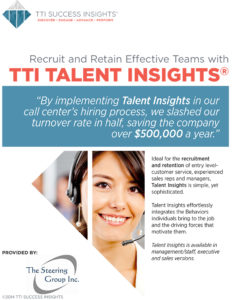 TTI Talent Insights - Recruit and Retain Effective Teams